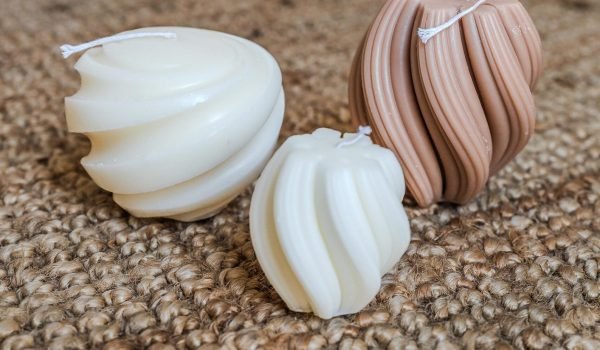 סט נרות ארומטיים דקורטיביים לחדר שינה משעוות סויה