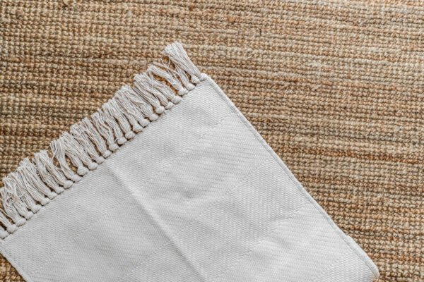 שטיח כותנה פרנזים לחדר רחצה