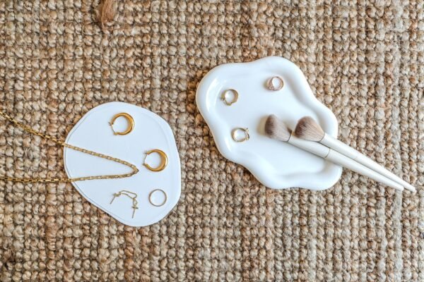 מגש תכשיטים מקרמיקה לחדר שינה